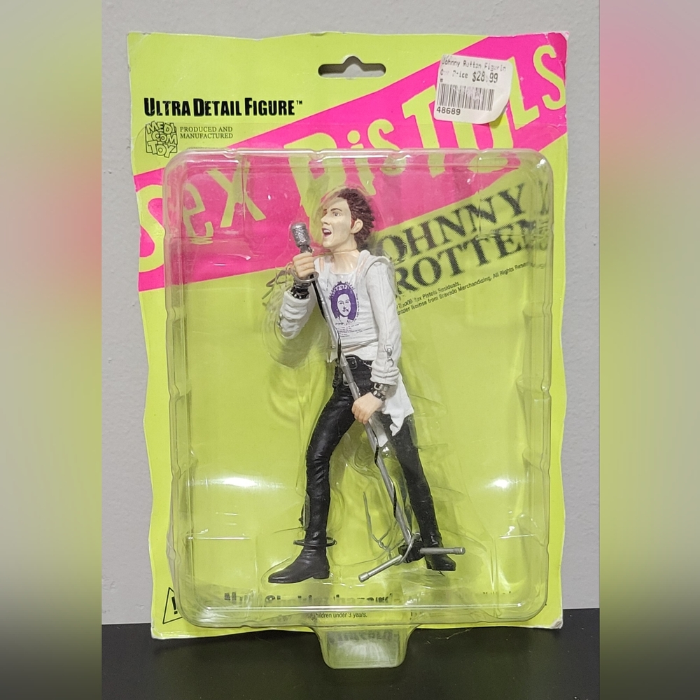 Sex Pistols JOHNNY ROTTEN action figure